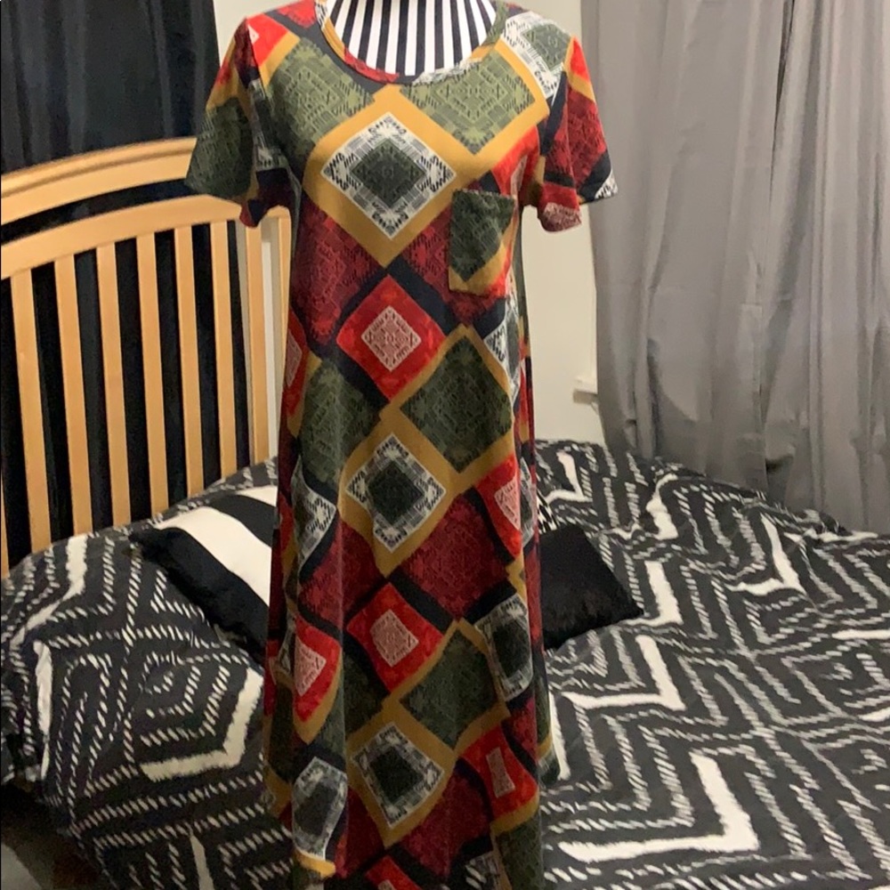 LulaRoe swing dress, sz S